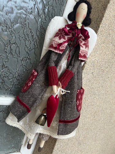 Tilda vintage winter - vintage, angel