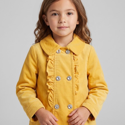 Giacca cappotto velluto - , a