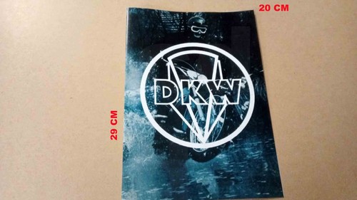 Depliant brochure moto dkw - moto,