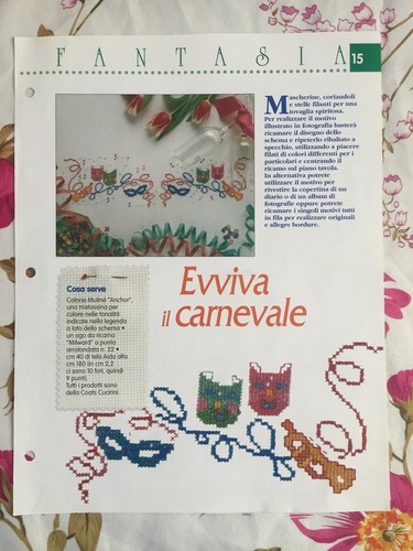 Schema punto croce - , ricamo
