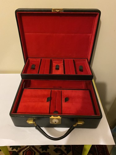 Vintage cofanetto valigetta - cofanetto,