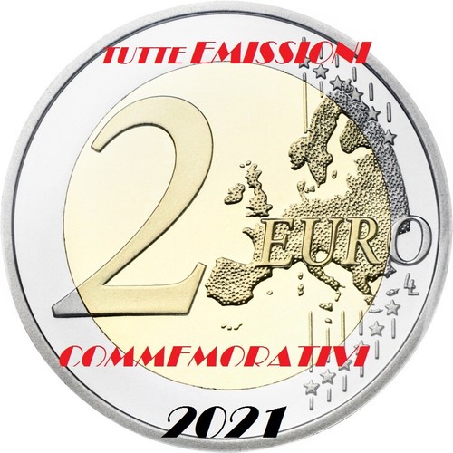 Euro commemorativi 2021 - 2,