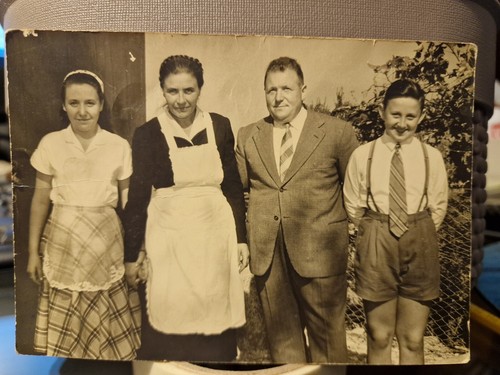 Foto old photo gruppo - old, calzoni