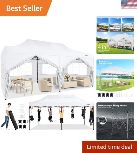 Elegante tettoia 10x20
