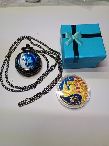 Orologio tasca lupo - orologio,