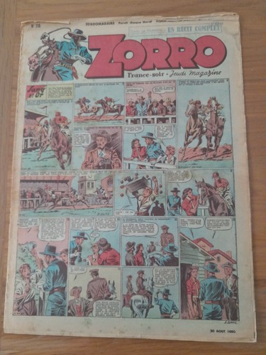 Rare zorro jeudi magazine - rare,