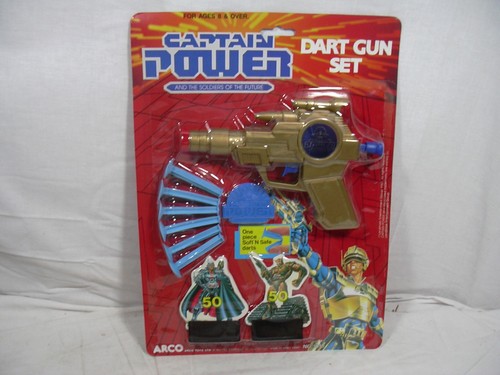 Captain power s - '80, gun
