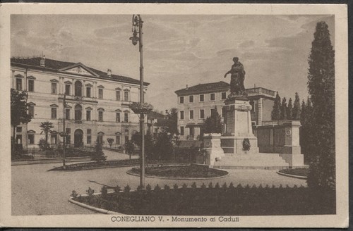 Conegliano veneto cartolina - veneto,