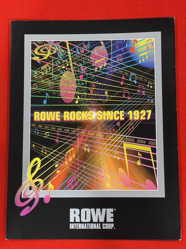 Rowe ami jukebox - jukebox, flyer