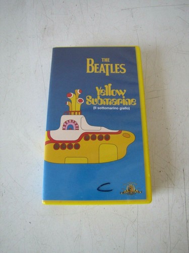 Vhs the beatles yellow - vhs, beatles-