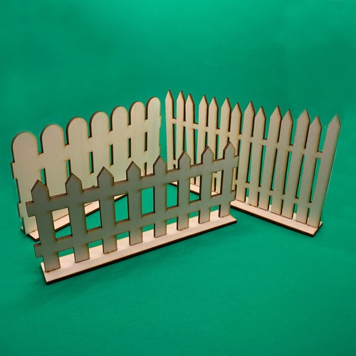 Steccato legno per presepe - in,