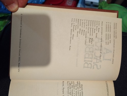 Sacra bibbia cei ueci terza - bibbia,