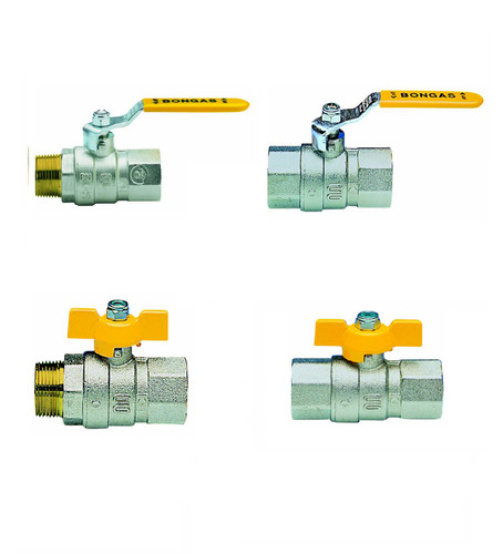 Valvola sfera per gas con - valvola,