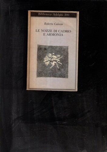 Nozze cadmo e - cadmo, armonia