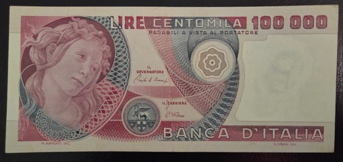 100000 centomila lire - 100000,