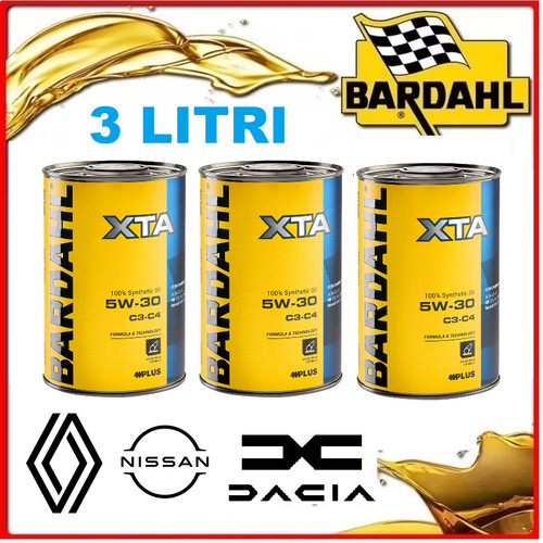 Olio motore bardahl xta - 3, lt