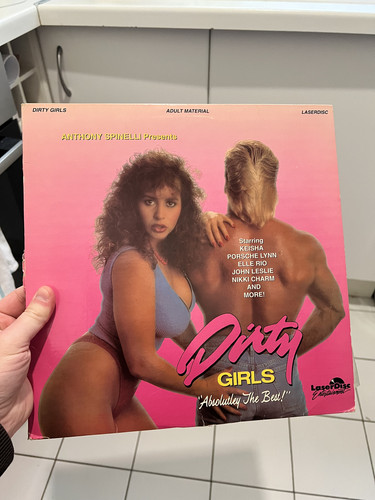 Laserdisc dirty girls - laserdisc,
