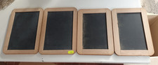 lotto 4 Lavagna lavagne In Ardesia Naturale 16*23 e  17*24 Doppia Faccia Tarlate
