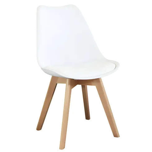 Sedia bianca cucina sala - sedia,