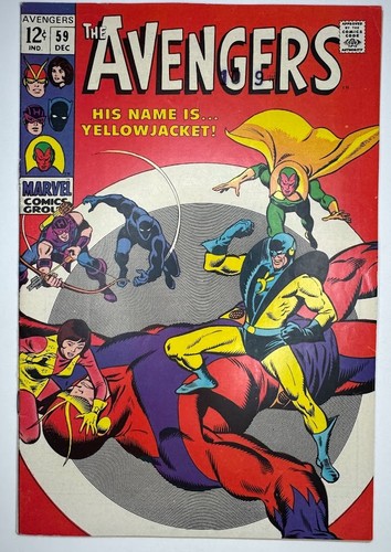 Avengers marvel 1968 - #59,