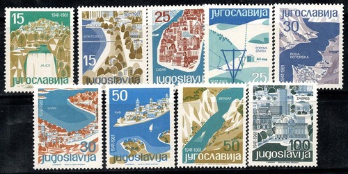 Yugoslavia 1962 994 1002 - yugoslavia,