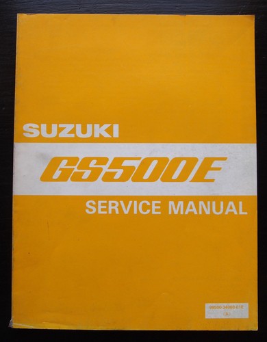Suzuki gs500e gs500 - gs500e, 1989