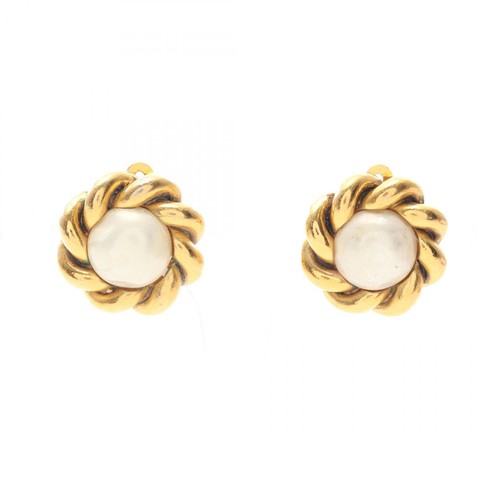 Chanel orecchino rotondo - chanel,