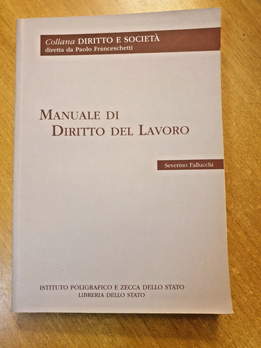 Manuale diritto del lavoro - manuale,