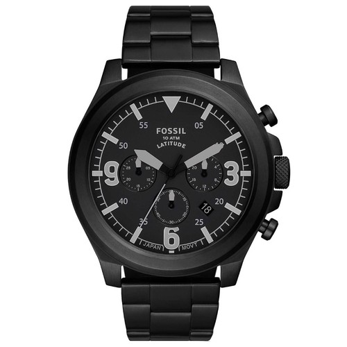 Orologio uomo acciaio fossil - acciaio,