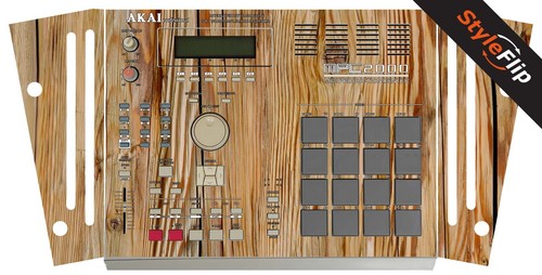 Akai mpc 2000 skin legno - akai,