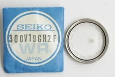 Seiko 300V19GH 2F Vetro Crystal Glass Uhrenglas Verre Original per 7019-7160 NOS