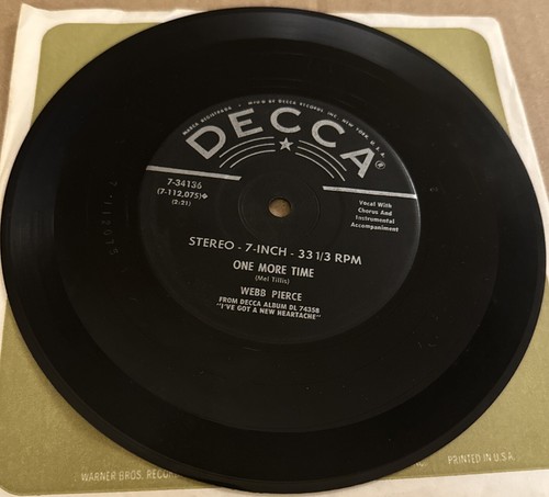 Webb pierce 1 3 juke - webb, 1/3