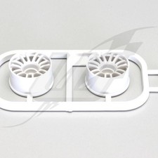 [IT] Kyosho CERCHI Mini-Z MR02-MR03 W OFFSET 1.0 (2) -BIANCO - MZH131W-W1