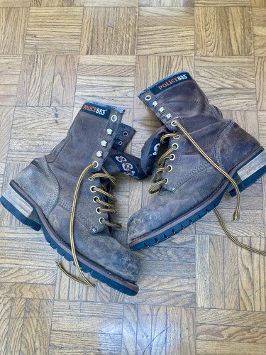 883 police brown leather - leather, biker