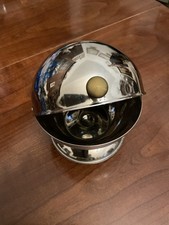 Zuccheriera da Bar Inox E Pomello Ottone