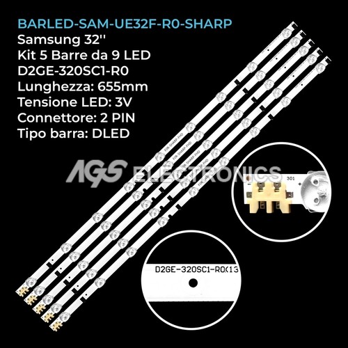 Kit barre strip led - 5, tv