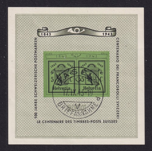 Svizzera 1943 francobollo - svizzera,