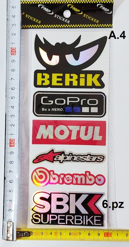 Kit adesivi scritta logo - 7,