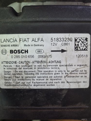 Centralina airbag bosch - airbag,