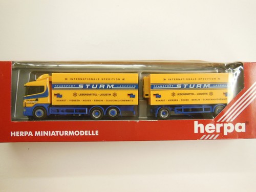 Herpa scania 124 camion - herpa,