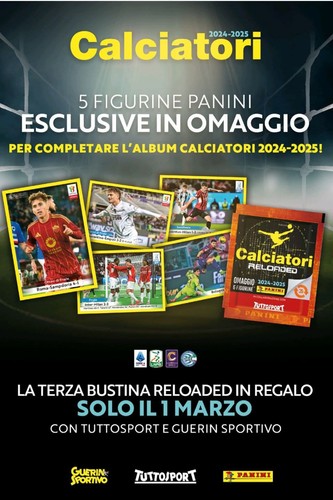 Bustina calciatori panini 2024 - bustina,