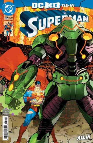Superman cover dan mora - #32,