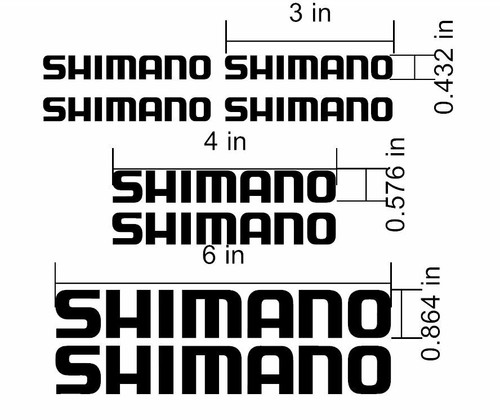 Set decalcomanie shimano - set,