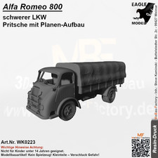 Alfa Romeo 800 pianale camion