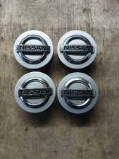 Set 4 tappi centrali cerchi in lega originali Nissan Micra Pixo Juke Almera Qashqai