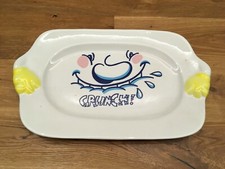 I PIATTI MATTI -SIMPATICO PIATTONE SORRISO GIGLIO ANNI 80 -PIATTI DEL BUON UMORE