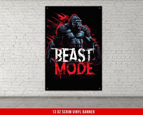 Striscione palestra gorilla - striscione,