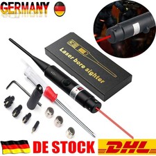 Red Dot Laser Bore Sighter Laser Pen Kit per caccia calibro da .22 a .50 DHL