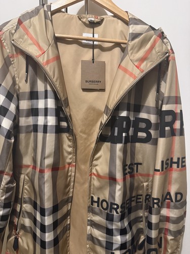 Giacca con cappuccio burberry - giacca,