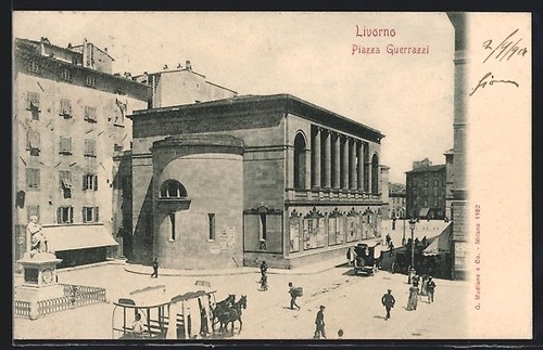 Livorno piazza guerrazzi - livorno,,